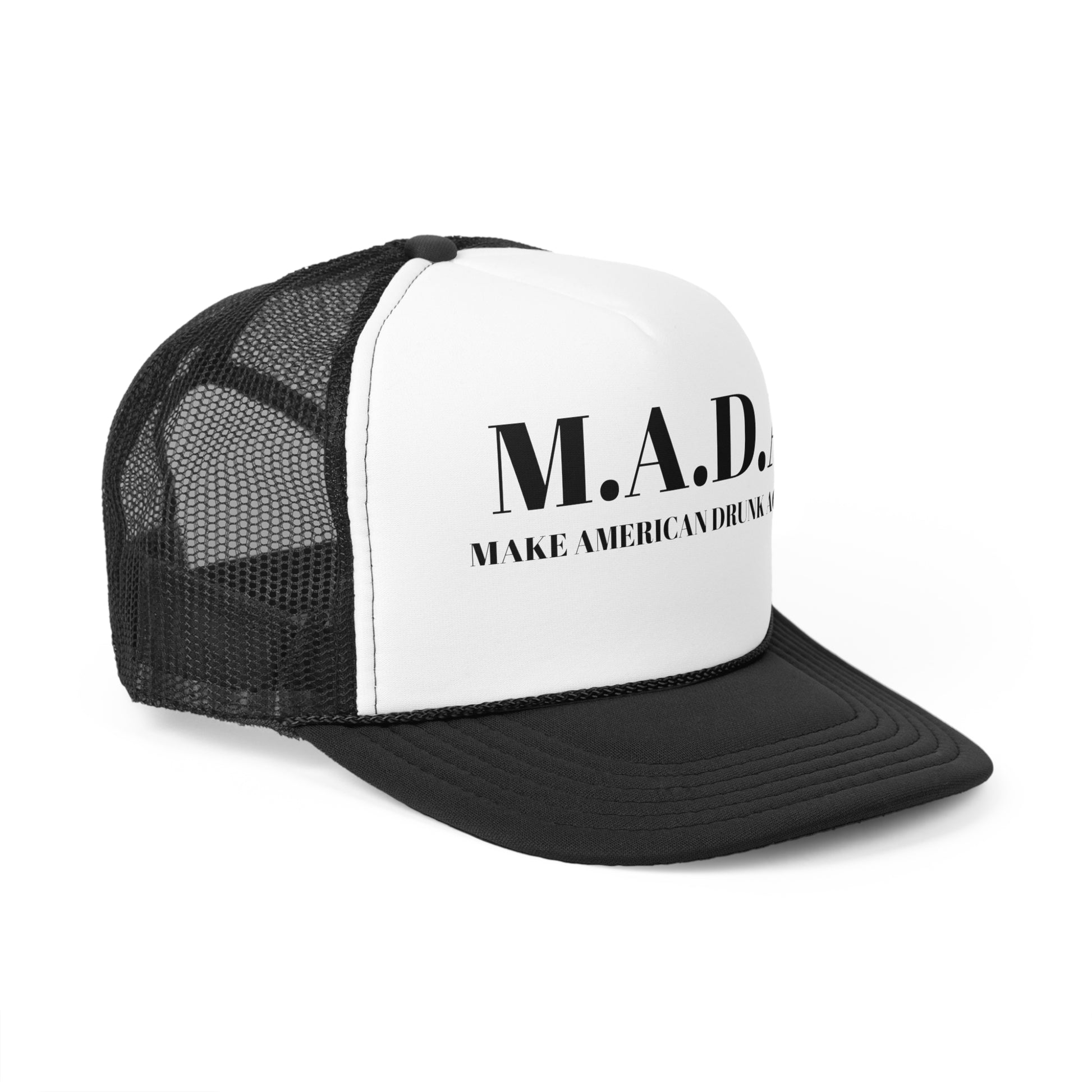 M.A.D.A Trucker Cap, Fun Cap for Parties, Outdoor Events, Gifts for Friends, Celebrations, Festivals, Casual Style