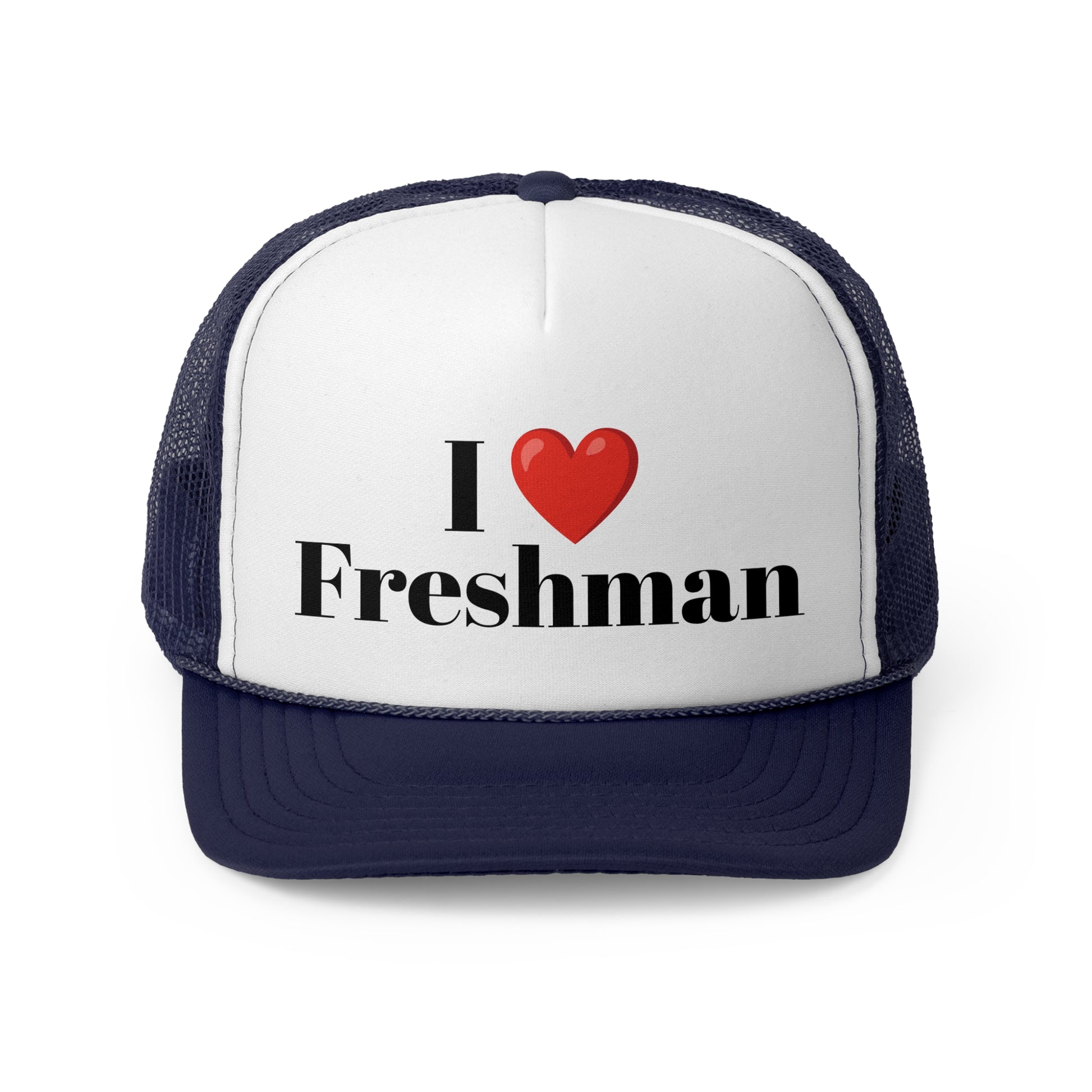 Funny Freshman Trucker Cap