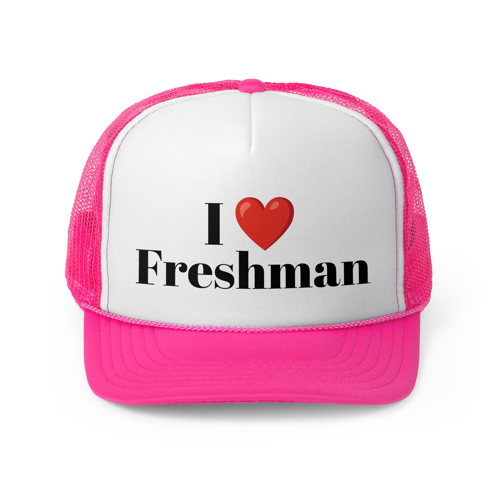 Funny Freshman Trucker Cap