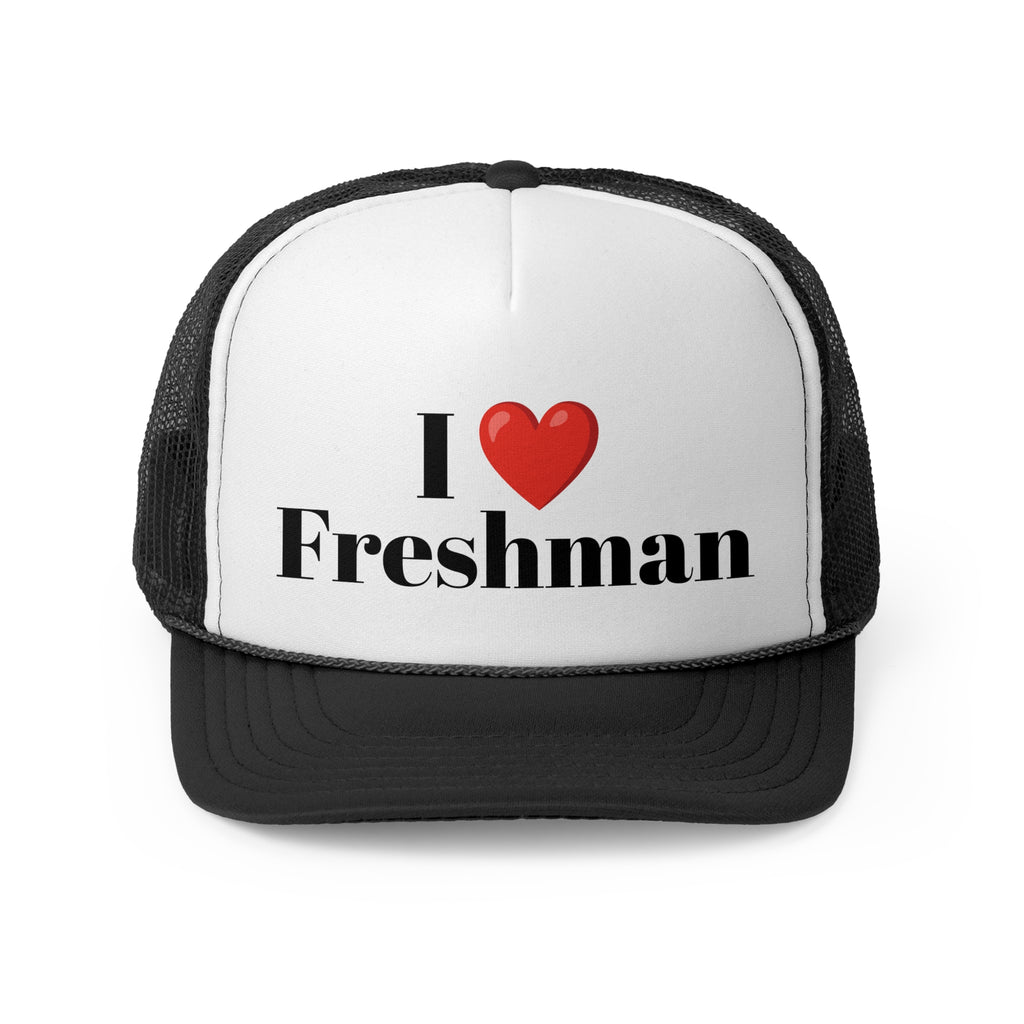 Funny Freshman Trucker Cap