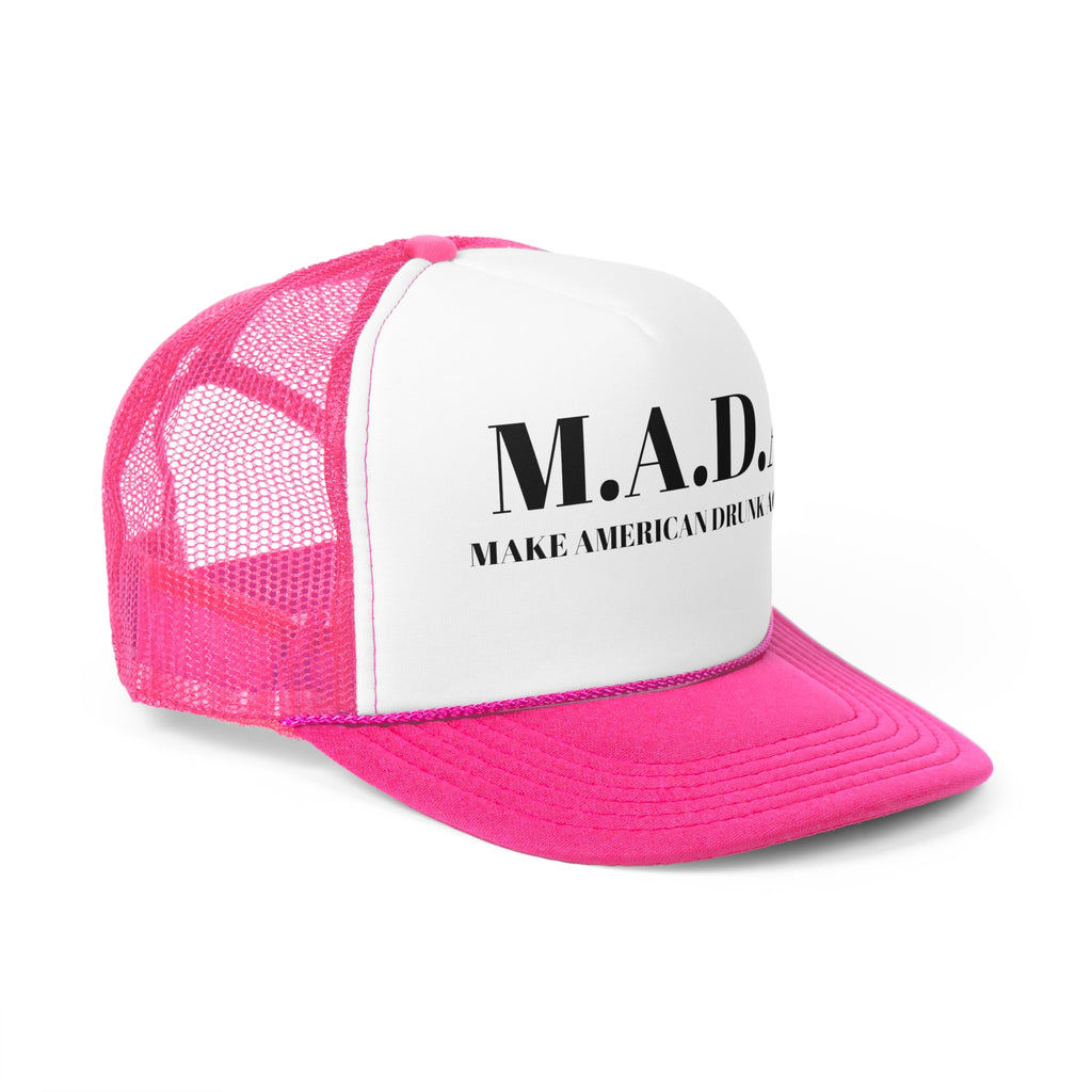 M.A.D.A Trucker Cap, Fun Cap for Parties, Outdoor Events, Gifts for Friends, Celebrations, Festivals, Casual Style